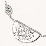 BY CHARLOTTE - Eye Of Peace Necklace - Silver