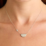 BY CHARLOTTE - Eye Of Peace Necklace - Silver