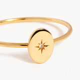 BY CHARLOTTE - Shine Your Light Ring - 14KT Solid Gold