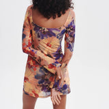 OWNLEY - Golden Hour Mini Dress - Vintage Floral