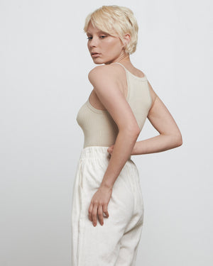 The Ribbed Knit Tank – Bare by Charlie Holiday USA
