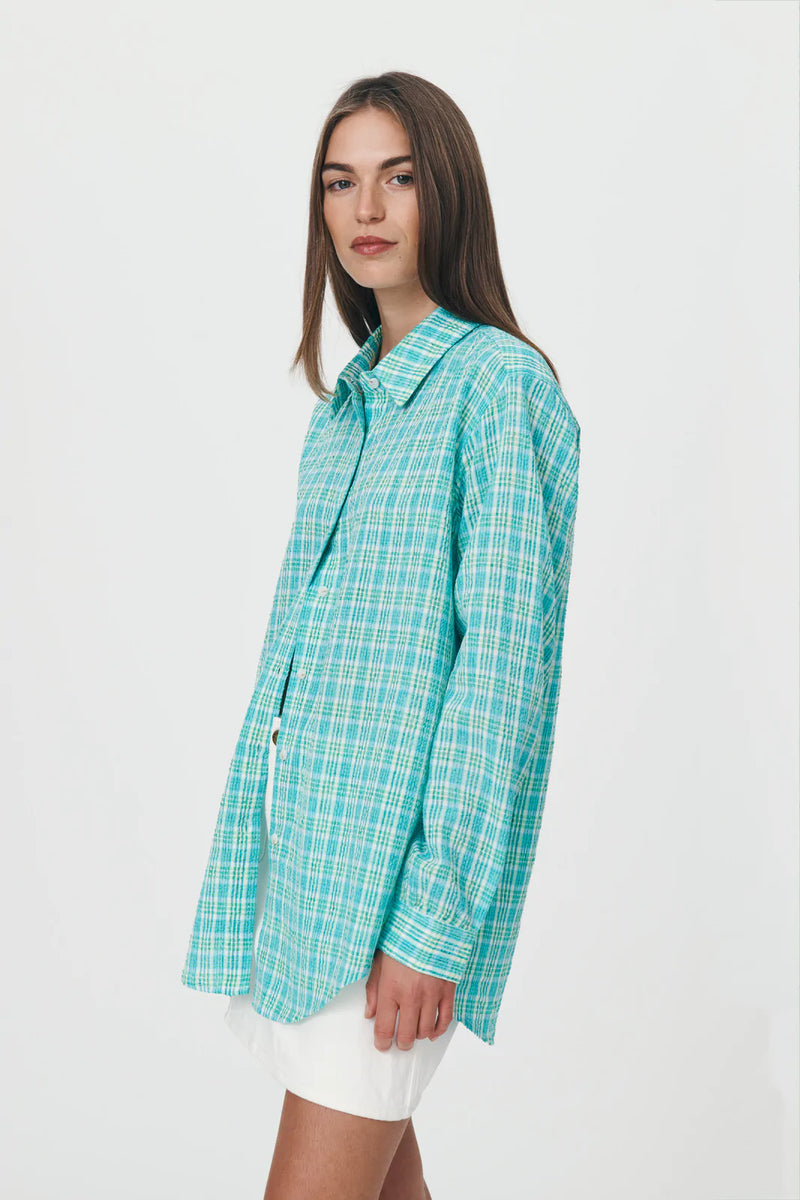 Rowie - Mason Long Sleeve Shirt - Limewire